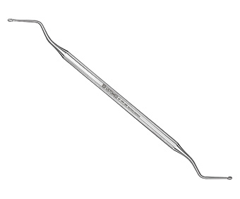 Hemingway - Curette ossee, 18 cm