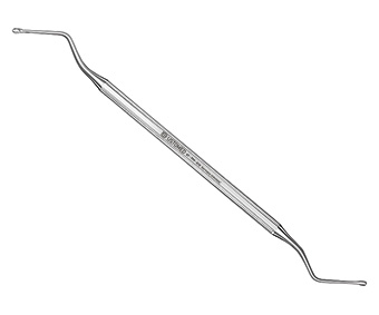 Hemingway - Curette ossee, 18 cm