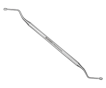 Hemingway - Curette ossee, 18 cm